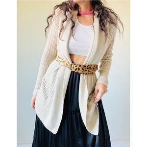 Nwt Rachel Zoe Linen Blend Cardigan Sweater Sz S